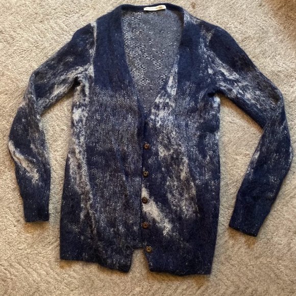 Balenciaga Long Fuzzy Cardigan - Picture 1 of 8